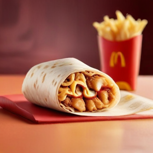 Illustration of McDonald's Fan-Favorite Snack Wrap Makes a Comeback in 2025!