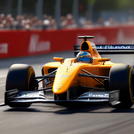Illustration of McLaren's Historic Win: A New Era in Formula 1 Awaits!