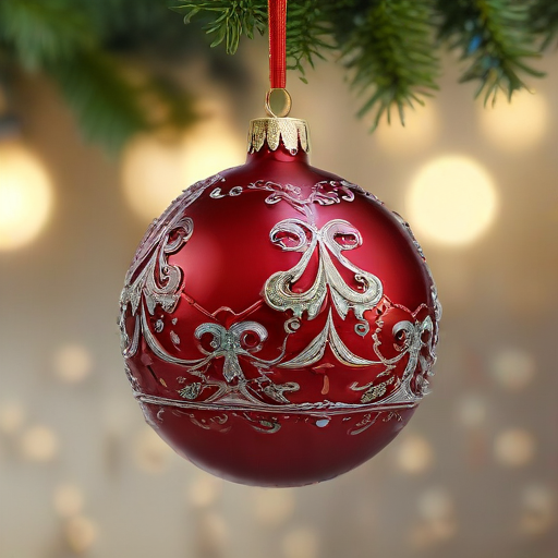 Illustration of Melania Trump's Festive Ornaments: A Symbol of Holiday Spirit or Hidden Frustrations?
