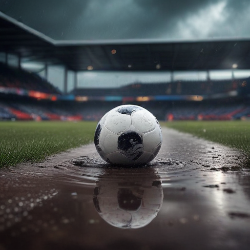 Illustration of Merseyside Derby Postponed: Storm Darragh Disrupts Epic Showdown