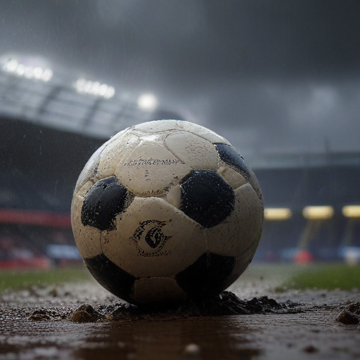 Illustration of Merseyside Derby Postponed: Storm Darragh Disrupts Premier League Action