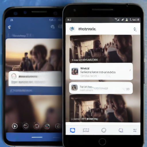 Illustration of Meta Meltdown: Facebook and Instagram Users Hit by Widespread Outage