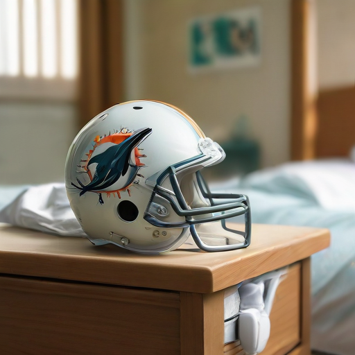 Illustration of Miami Dolphins Receiver Hospitalized: Latest on Grant DuBose's Condition