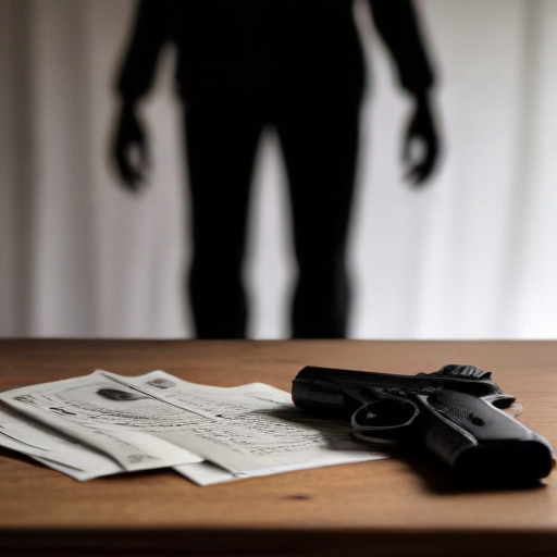 Illustration of Murder Mystery Deepens: Suspect Arrested with Ghost Gun and Fake IDs