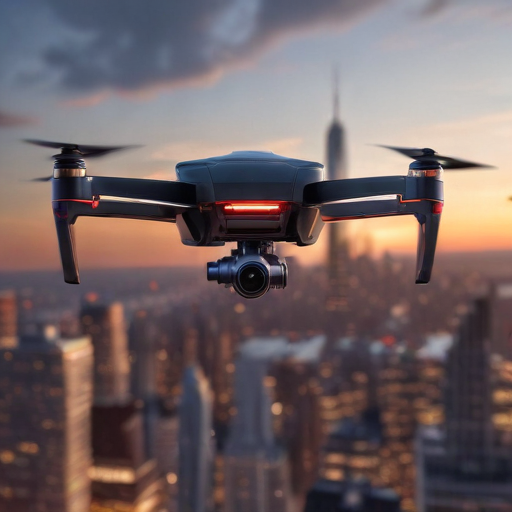 Illustration of Mysterious Drone Sightings Spark Investigations in New York and New Jersey