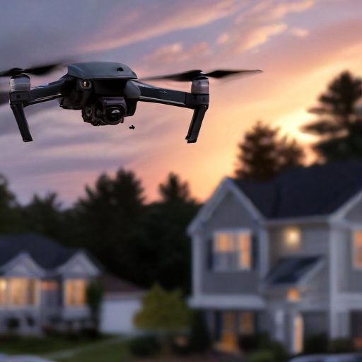 Illustration of Mysterious Drones Over NJ: What's Really in the Skies?
