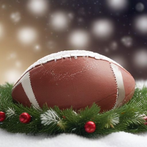 Illustration of NFL Christmas Showdown: Holiday Games Ignite Controversy and Hope