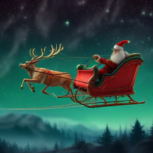 Illustration of NORAD Launches Festive Tradition: Track Santa Live This Christmas Eve!