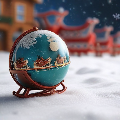 Illustration of NORAD's Santa Tracker: A Global Holiday Phenomenon