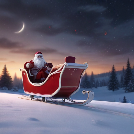 Illustration of NORAD's Santa Tracker Brings Holiday Magic to Families Worldwide