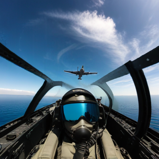 Illustration of Navy Pilots Survive Friendly Fire Scare Over Red Sea: What Went Wrong?