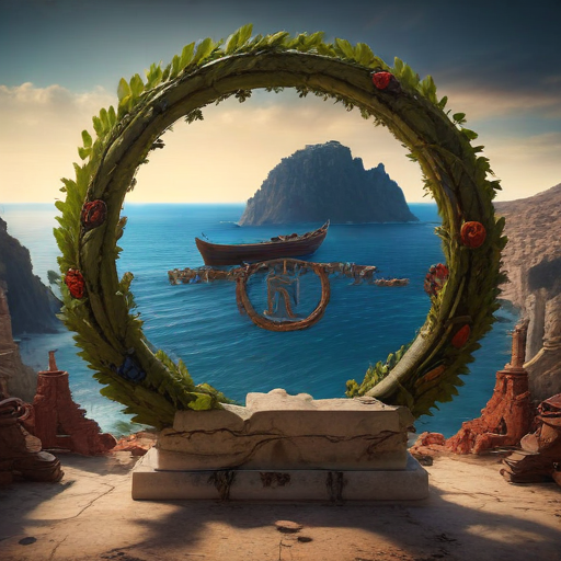 Illustration of Nolan's Epic Twist: "The Odyssey" Set for Groundbreaking IMAX Adventure!