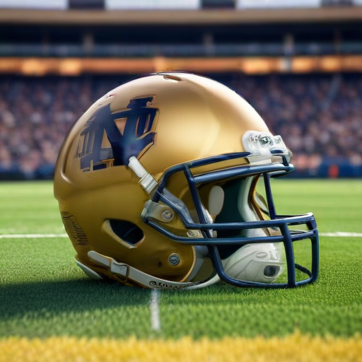 Illustration of Notre Dame Aims for Playoff Glory in 2024: Schedule Released!