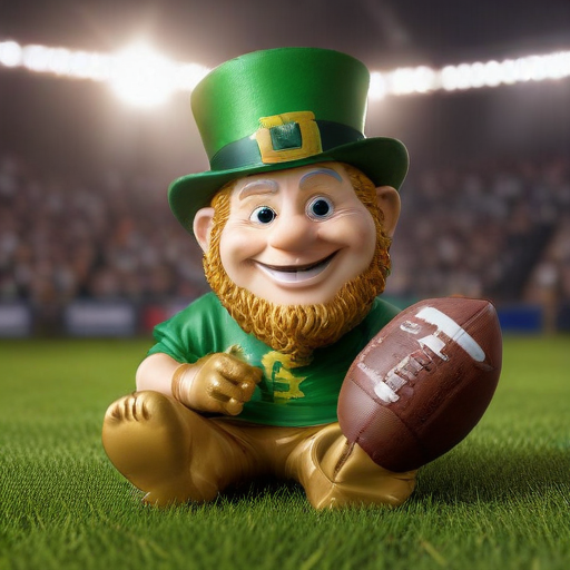 Illustration of Notre Dame Makes History: Love's Stunning 98-Yard TD Propels Irish in First CFP Win