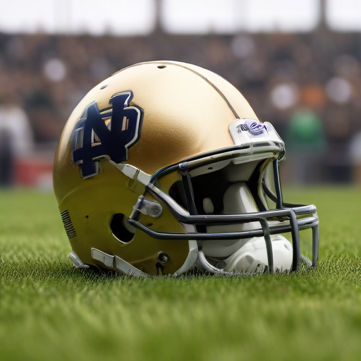 Illustration of Notre Dame Makes History in First On-Campus Playoff Game!