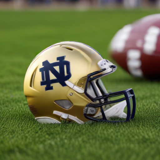 Illustration of Notre Dame vs. USC: High-Stakes Battle in College Football Showdown!