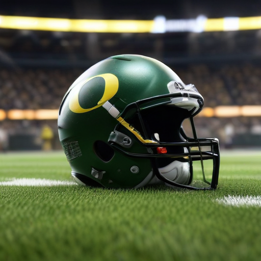Illustration of Oregon Ducks Aim for Glory in Historic Big Ten Championship Showdown!