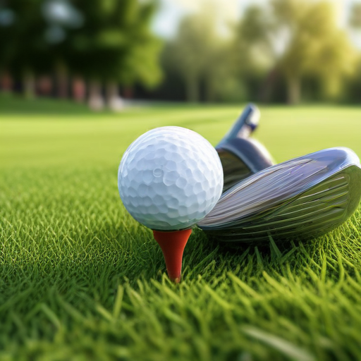 Illustration of PGA Stars Shine as Scheffler and McIlroy Triumph in Las Vegas Showdown