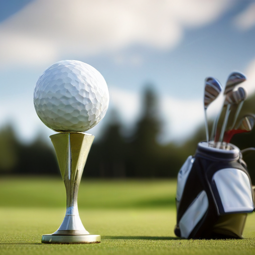 Illustration of PGA Tour Triumph: Scheffler and McIlroy Dominate LIV Golf Showdown!