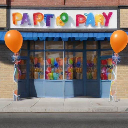 Illustration of Party City Shuts Its Doors: The End of an Era for Birthday Bash Essentials