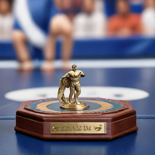 Illustration of Penn State Dominates Lehigh: Wrestling Dual Ends with a 36-3 Victory