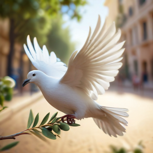 Illustration of Pope Francis Calls for Hope and Unity Amid Global Turmoil