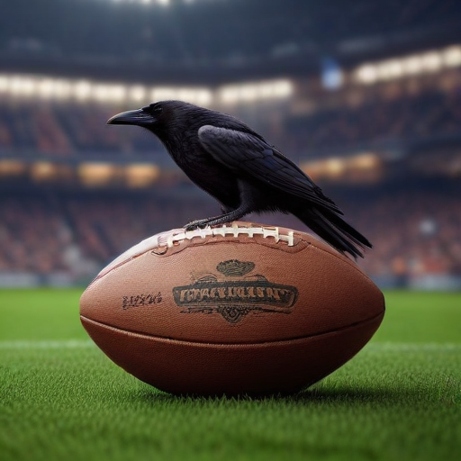 Illustration of Ravens Roar to Victory: A Christmas Day Showdown in Houston