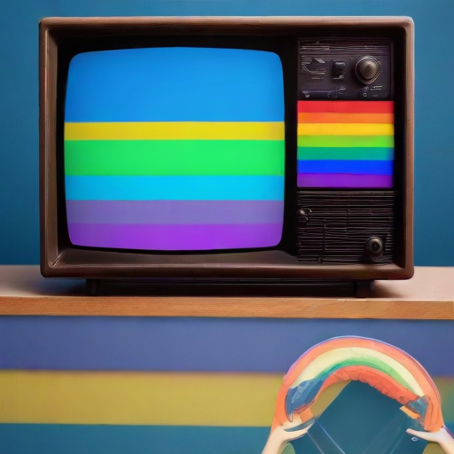 Illustration of "Remembering Mark Withers: A Trailblazer in Television and LGBTQ+ Representation"