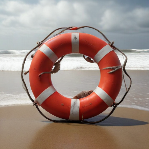 Illustration of Santa Cruz Wharf Collapse: High Surf Sparks Rescue Efforts Amid Weather Chaos