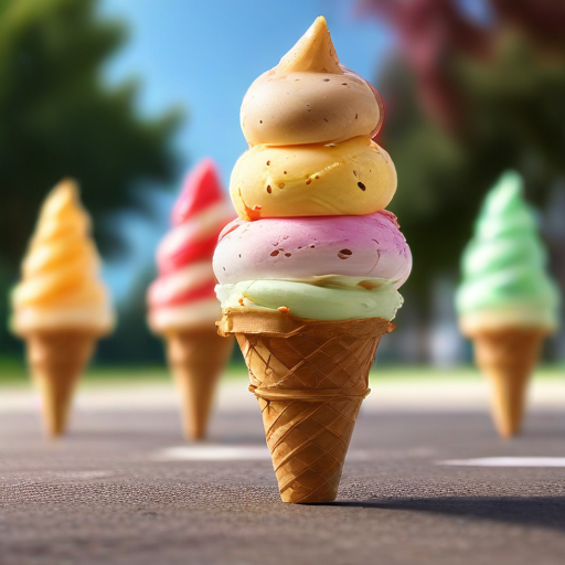 Illustration of Scoops and Scores: Ice Cream Flavors Inspired by Tottenham Player Ratings