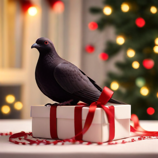 Illustration of Secrets, Betrayal, and Holiday Cheer: Dive into "Black Doves"