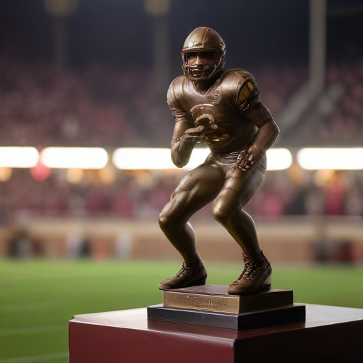 Illustration of "Skattebo's Heisman Hopes Shine in Big 12 Victory!"