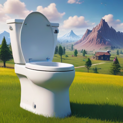 Illustration of Skibidi Toilet Invades Fortnite: A Match Made in Meme Heaven!