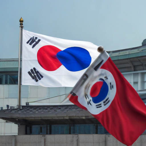 Illustration of South Korea on Edge: President Yoon's Martial Law Misstep Shakes Nation