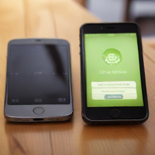 Illustration of "Stay Safe: Why You Should Think Twice Before Messaging Between iPhone and Android"