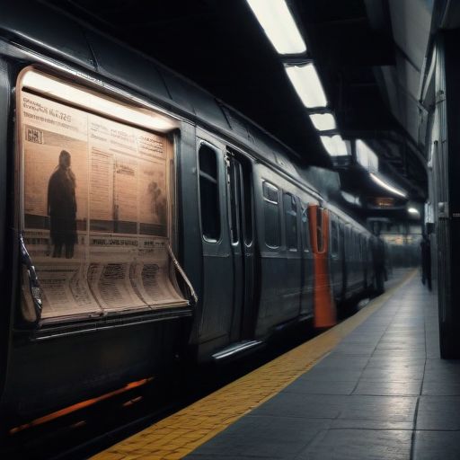 Illustration of Subway Horror: Accusations of Murder and Arson Rock NYC Transit