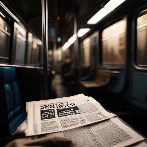 Illustration of Subway Horror: Man Charged After Setting Woman on Fire
