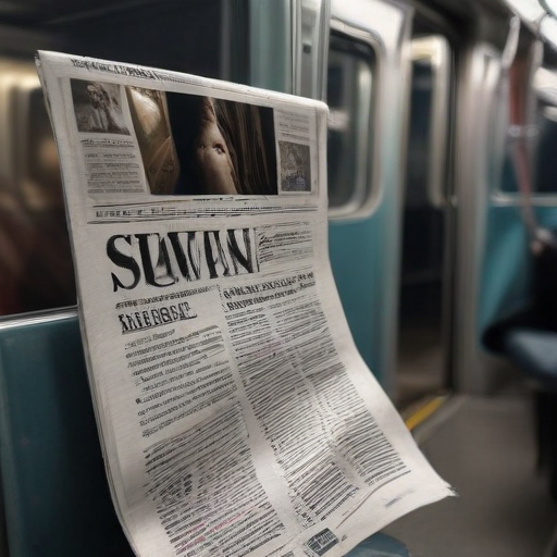 Illustration of Subway Horror: Man Charged in Shocking Attack on Sleeping Woman
