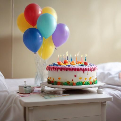 Illustration of Taylor Swift's Heartwarming Hospital Surprise: A Birthday Gift for Young Patients