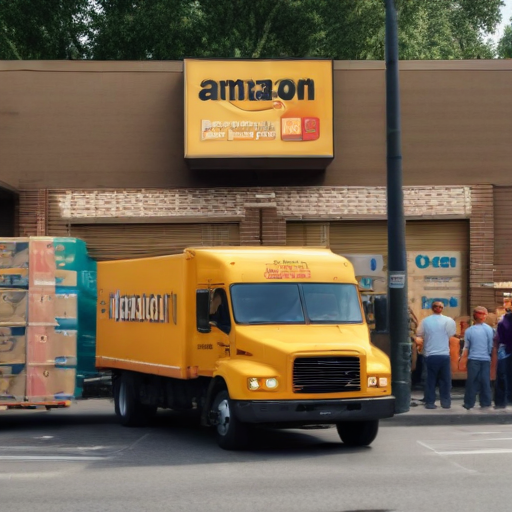 Illustration of Teamsters Launch Historic Strike Against Amazon Ahead of Holidays!