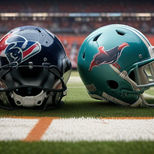 Illustration of Texans vs. Dolphins: A Pivotal Clash for Playoff Aspirations