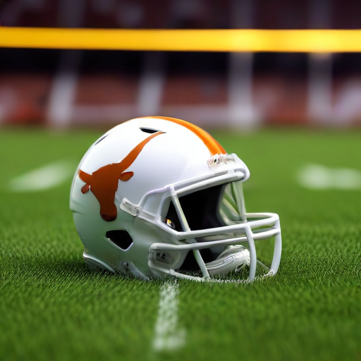 Illustration of Texas Longhorns Set to Clash with Clemson in 2024 Playoff Showdown!