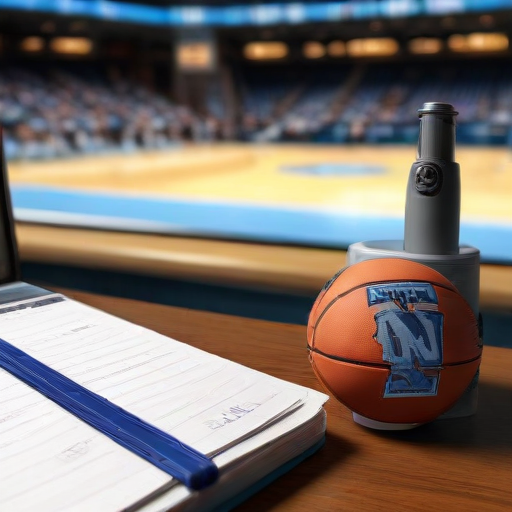 Illustration of Theo Pinson Takes to the Commentary Booth: What's Next for the UNC Legend?