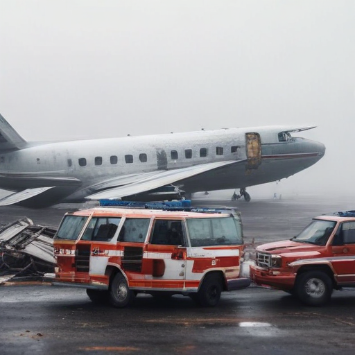 Illustration of Tragedy Strikes: Azerbaijani Plane Crash Claims 38 Lives in Kazakhstan