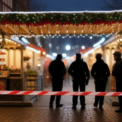 Illustration of Tragedy Strikes Christmas Market: Deliberate Attack Leaves Community Reeling