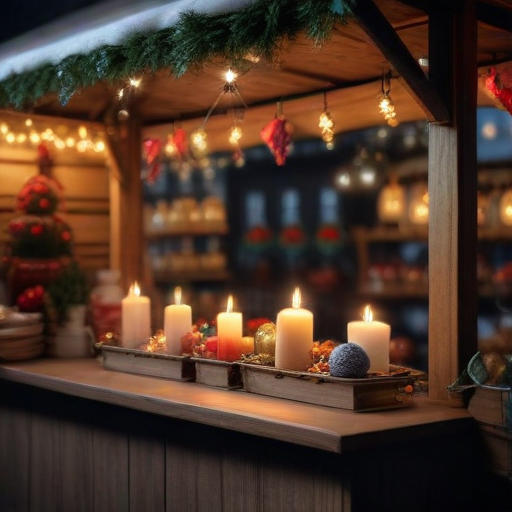 Illustration of Tragedy Strikes Christmas Market: Targeted Attack Leaves Community Grieving
