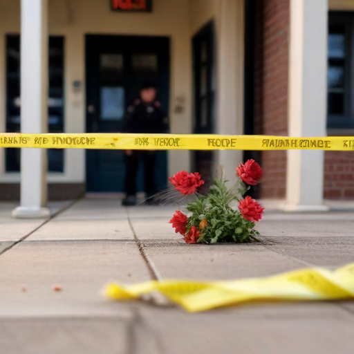 Illustration of Tragedy Strikes: Shooting at Wisconsin School Leaves Community Reeling