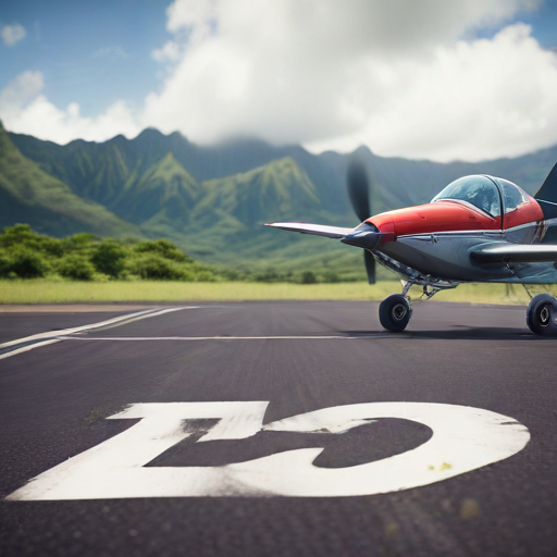 Illustration of Tragic Flight Training Accident Near Honolulu: A Community in Shock