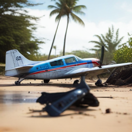 Illustration of Tragic Training Flight: Two Pilots Lose Lives in Hawaii Crash