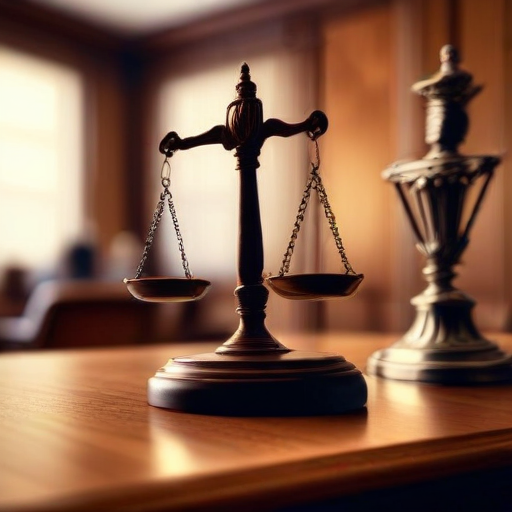 Illustration of Trial Sparks Outrage: The Battle Over Justice in a Divided America